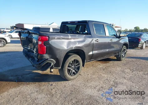 2022 Chevrolet Silverado 1500 2Wd Short Bed Custom z USA, uszkodzony, nr VIN 1GCPABEK6NZ632456